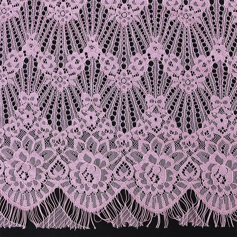 Eyelash Cutwork Bridal Nylon Lace Fabric for Bridal Wholesale Supplier 7
